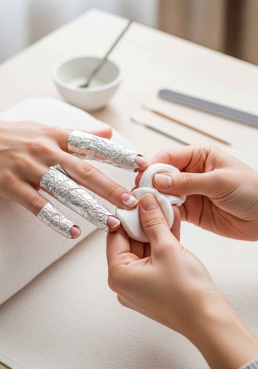 Removing Gel Nail Polish