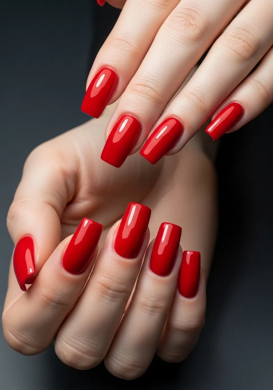 Classic Square Nails