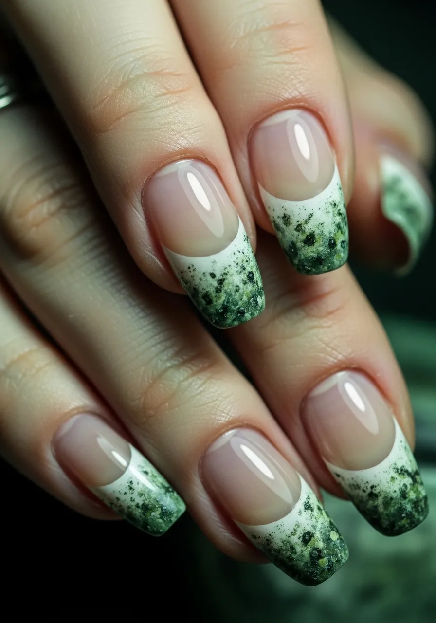Decayed French Manicure