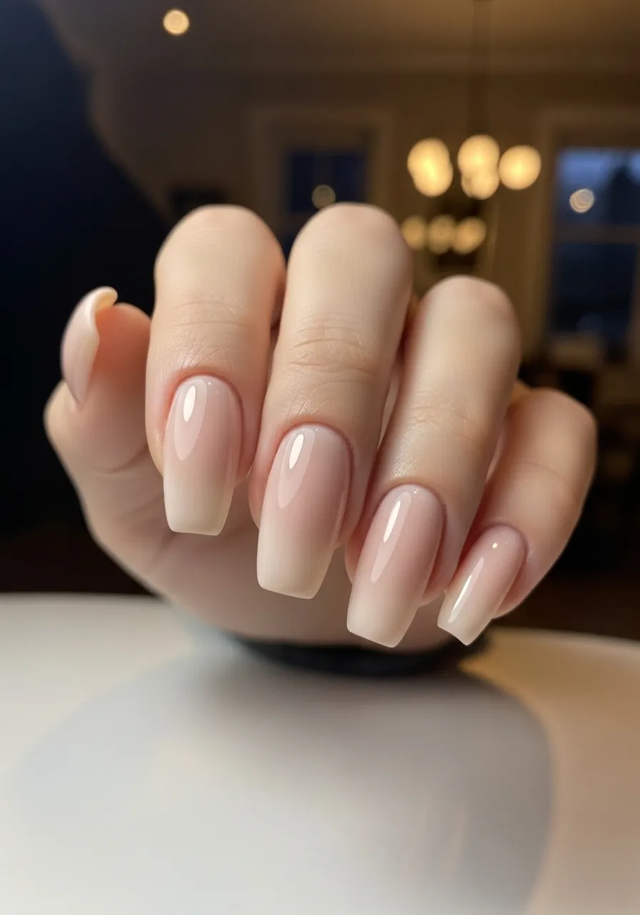 Wide Oval Nails