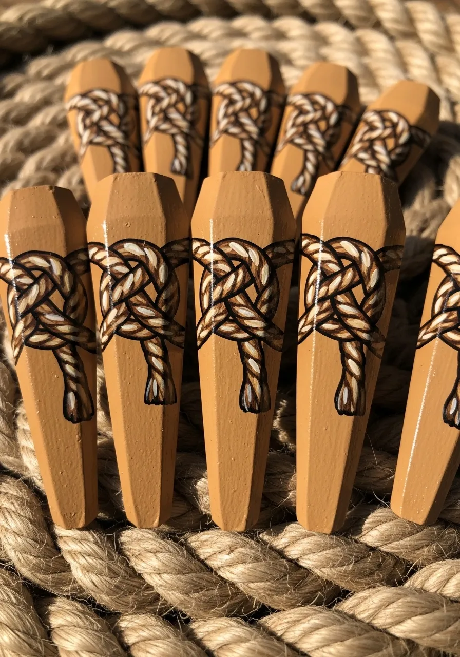 Rope Knot Nails
