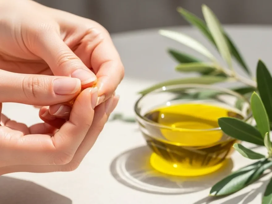 Olive Oil as a Cuticle Softener