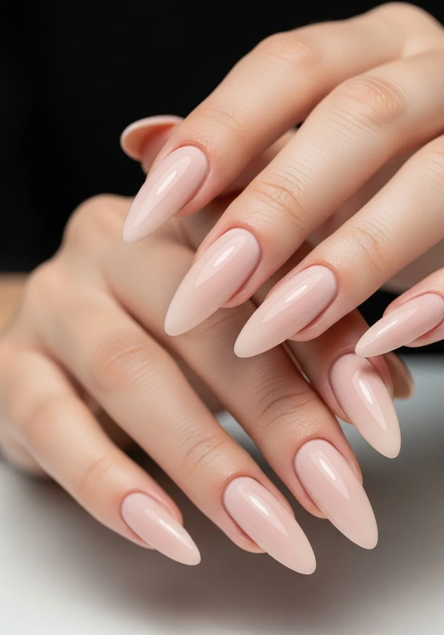 Acrylic Almond Nails