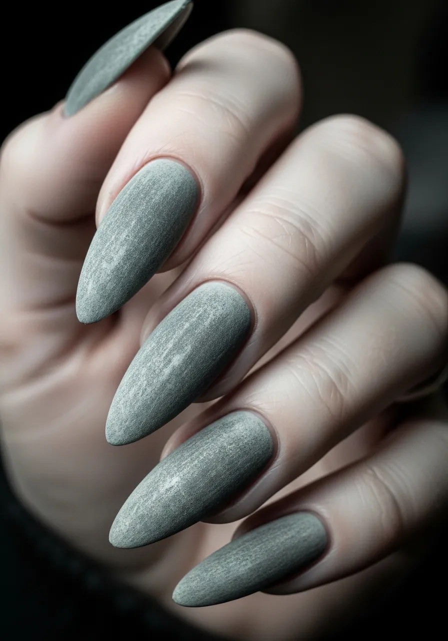 Dead Flesh Matte Nails