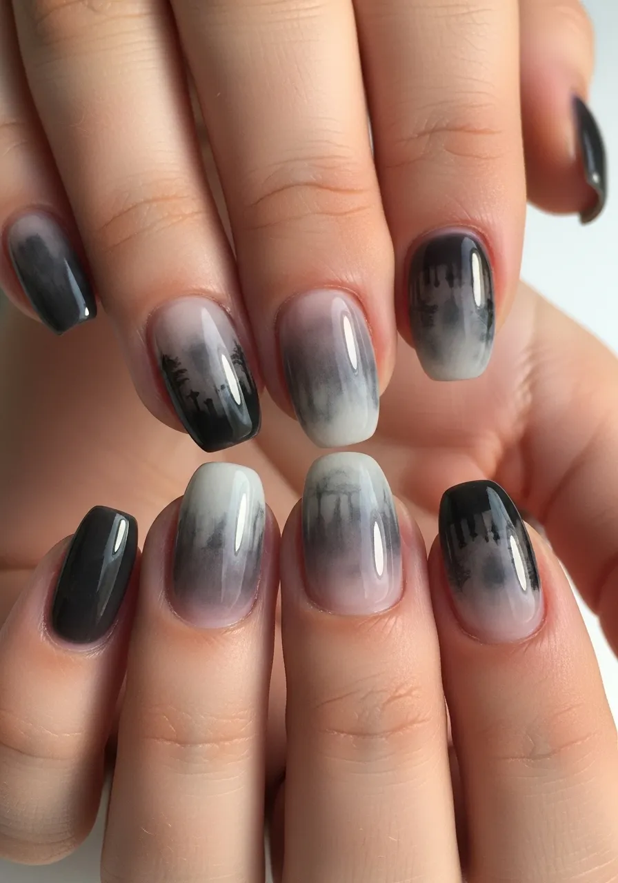 Foggy Grave Nails