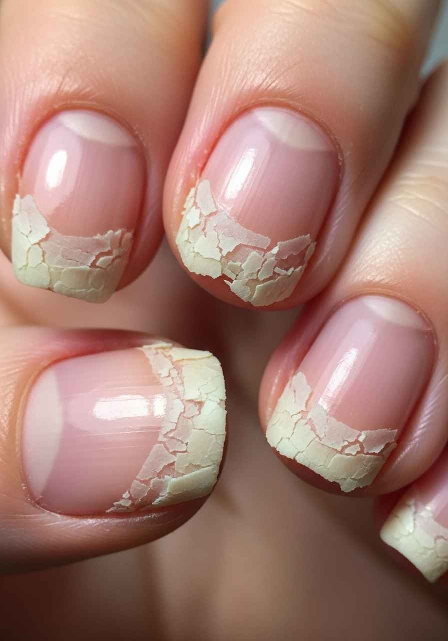 Nails After Acrylic Disasters