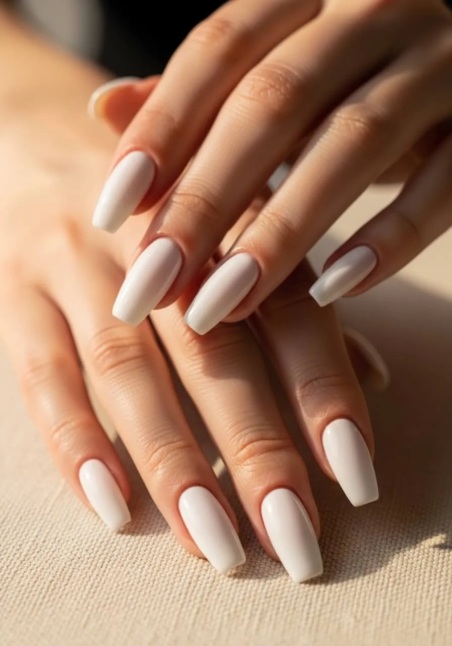 white Long Fingers