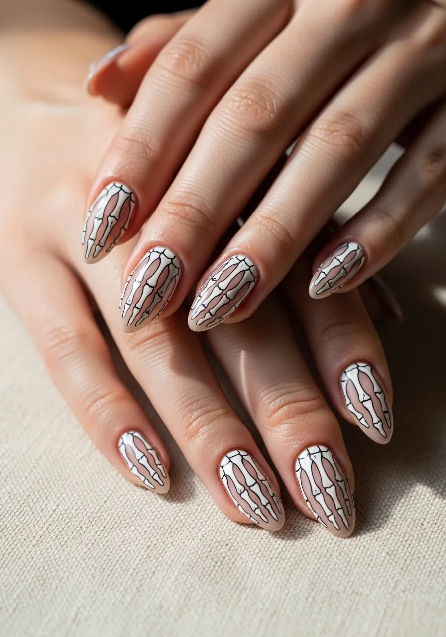 Nude Base with Skeleton Overlay