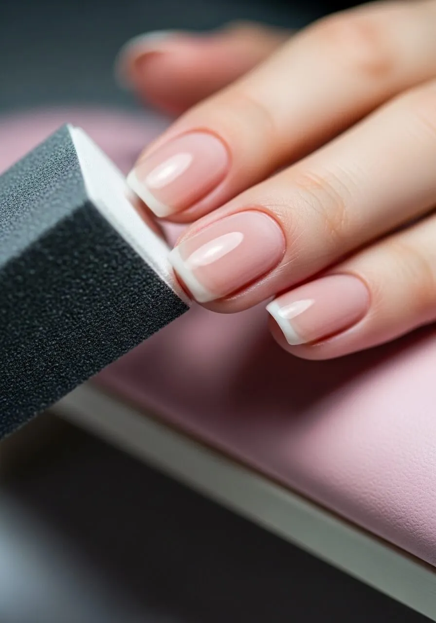 Buff the Nails For Gel Polish