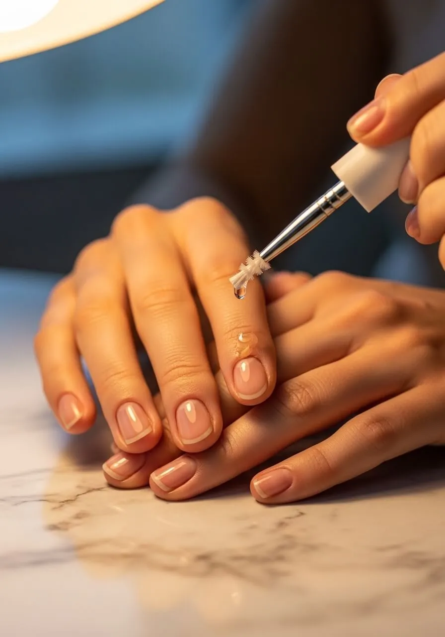 Application Of Cuticle Oils for Nail Growth