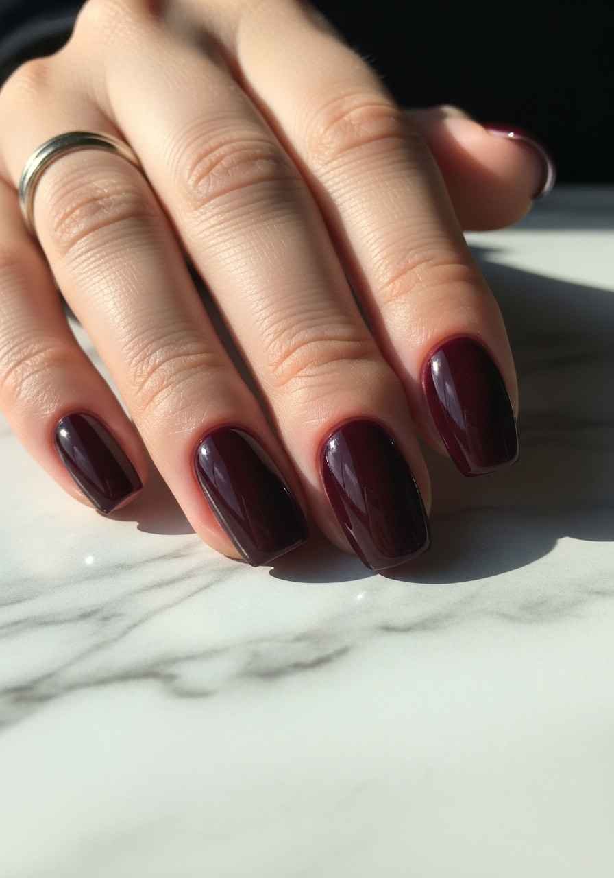 Nail Polish with Gel Top