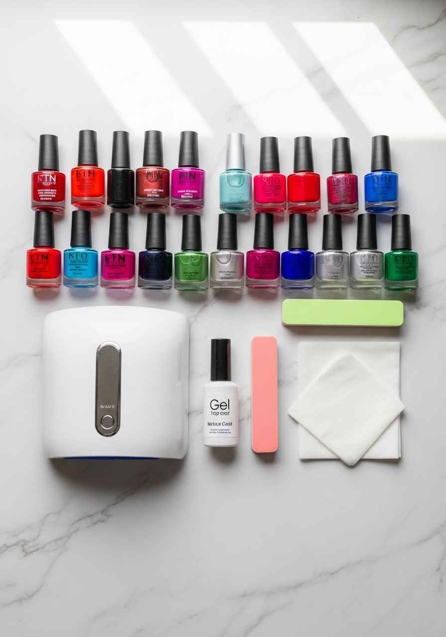 Combination of Nail Polish