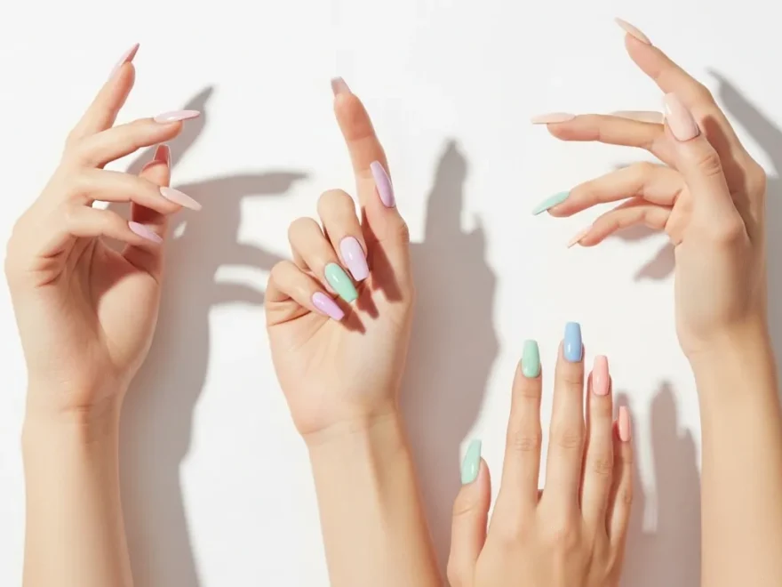 Nail Shapes for Long Fingers