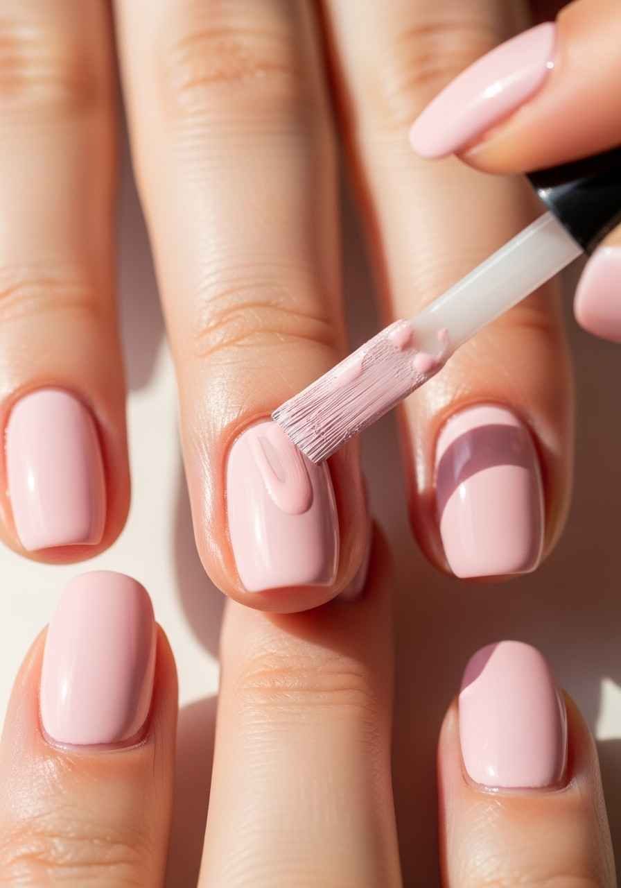Smudged Nail Polish