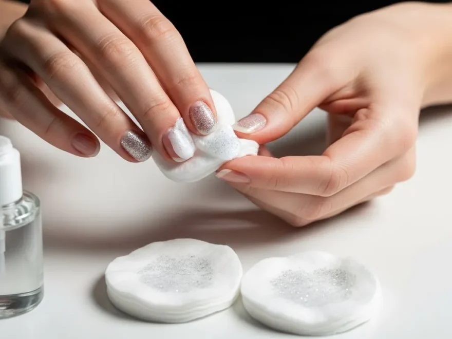 Remove Glitter Nail Polish