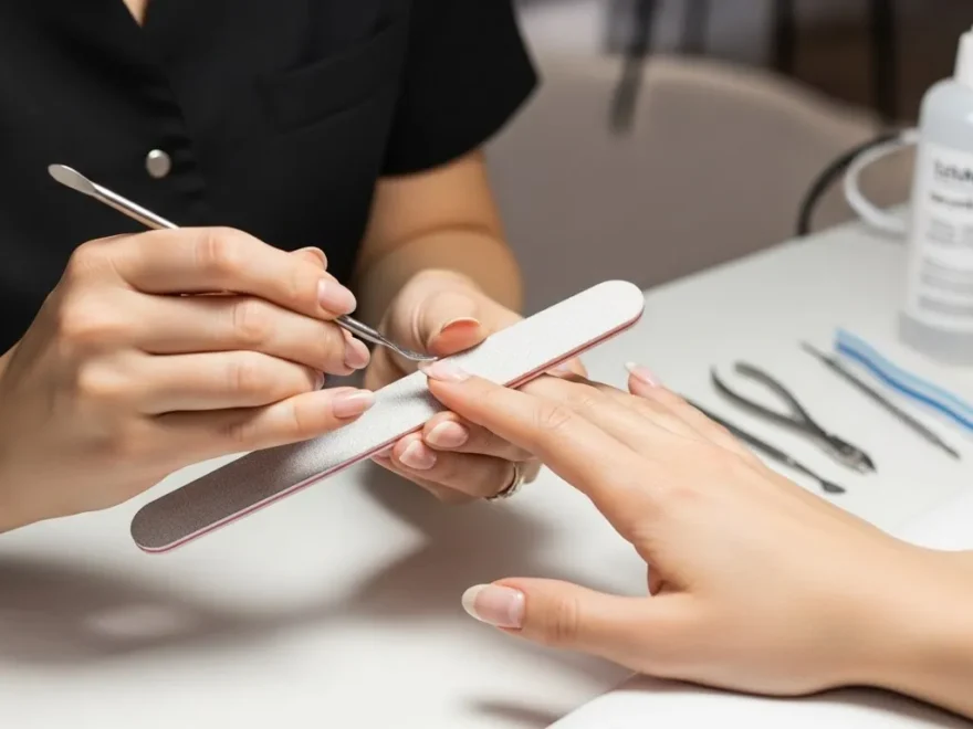 Prep Nails for Gel Polish