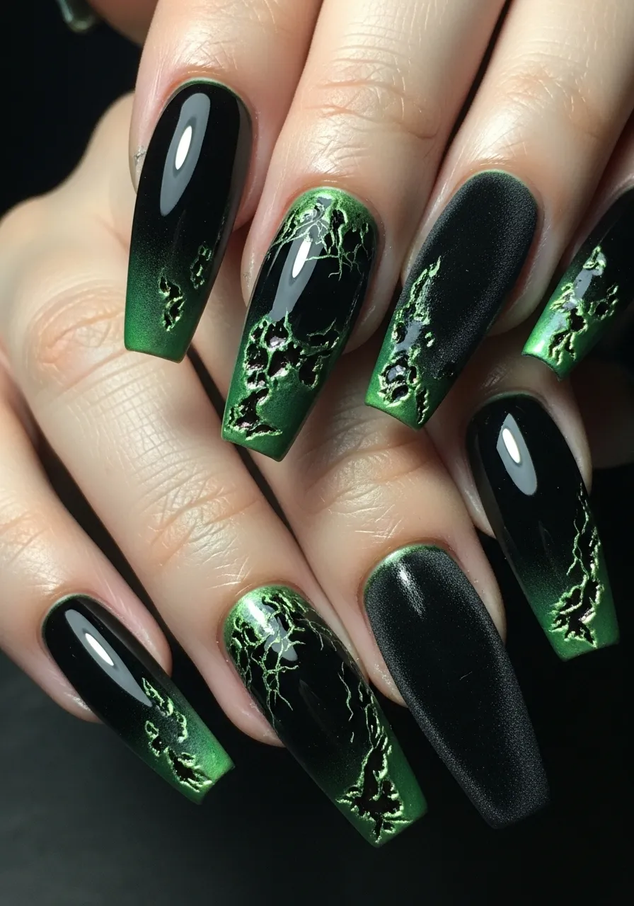 Black Rotting Nails