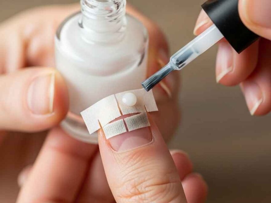 Fix a Broken Nail Using the Tea Bag Hack
