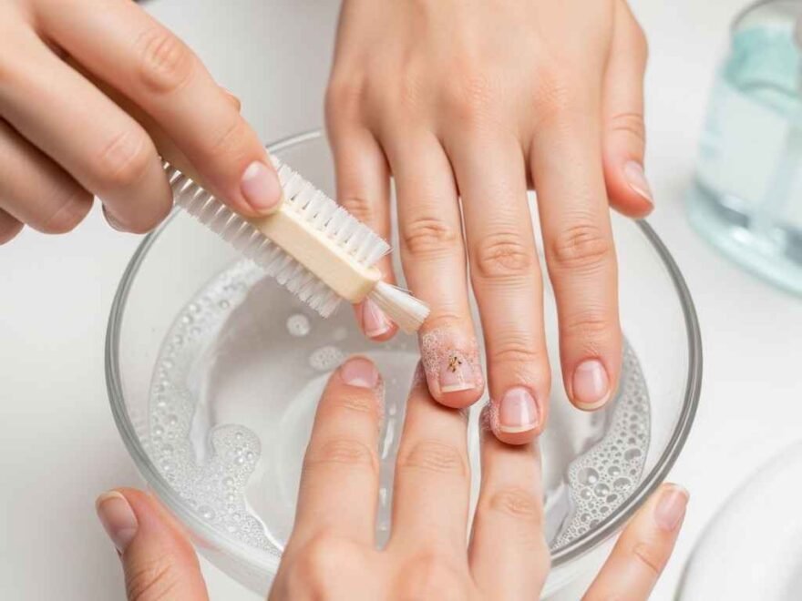 Clean Under Nails at Home Perfectly