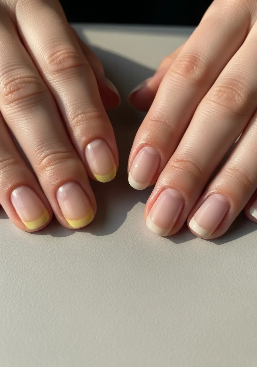 Yellow Nail Tips
