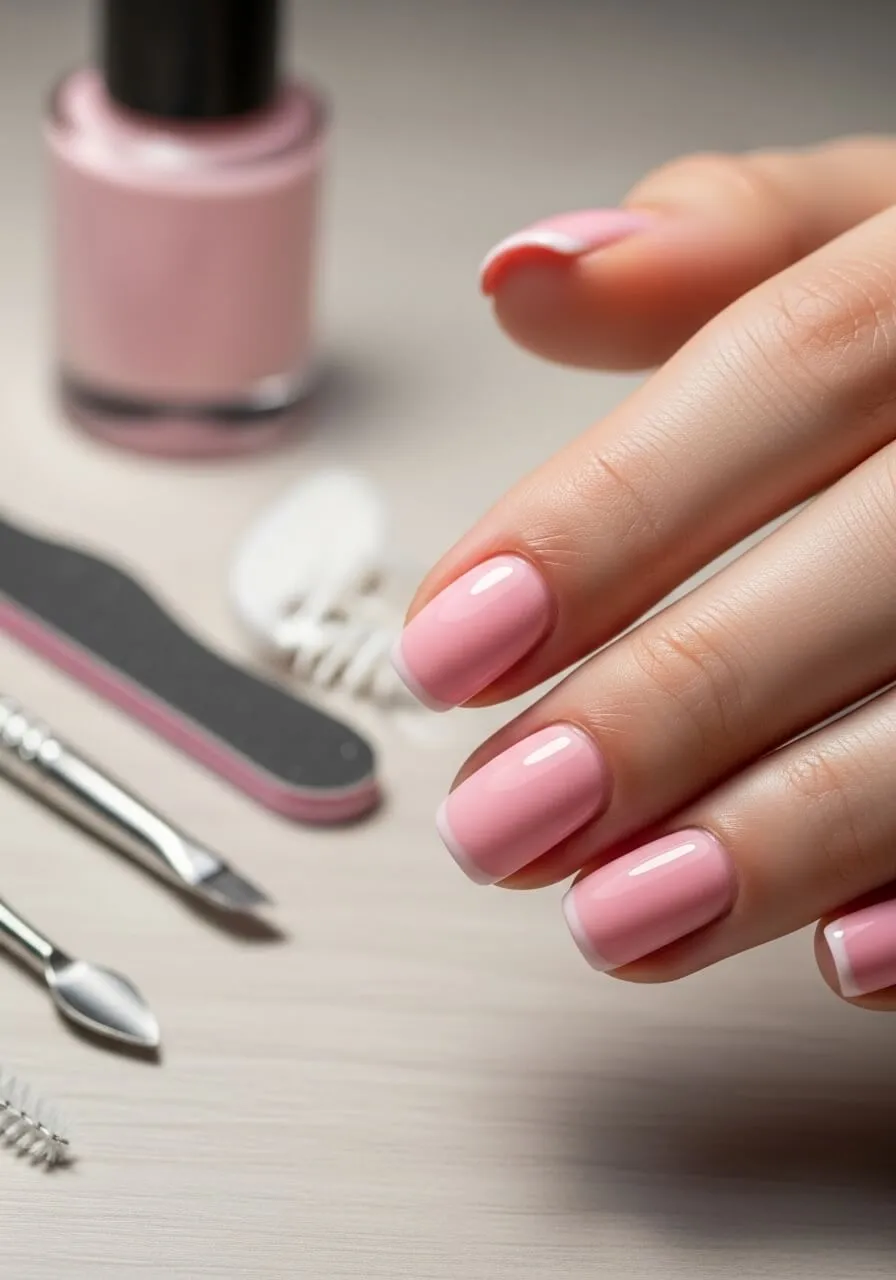 Nail Polish on Skin
