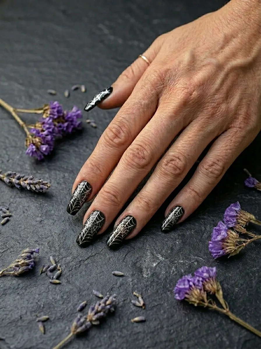 Spider Cracked Glass Nails