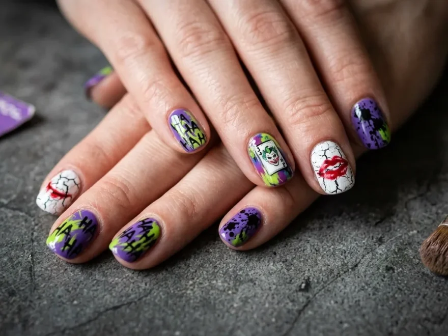Joker Nail Ideas