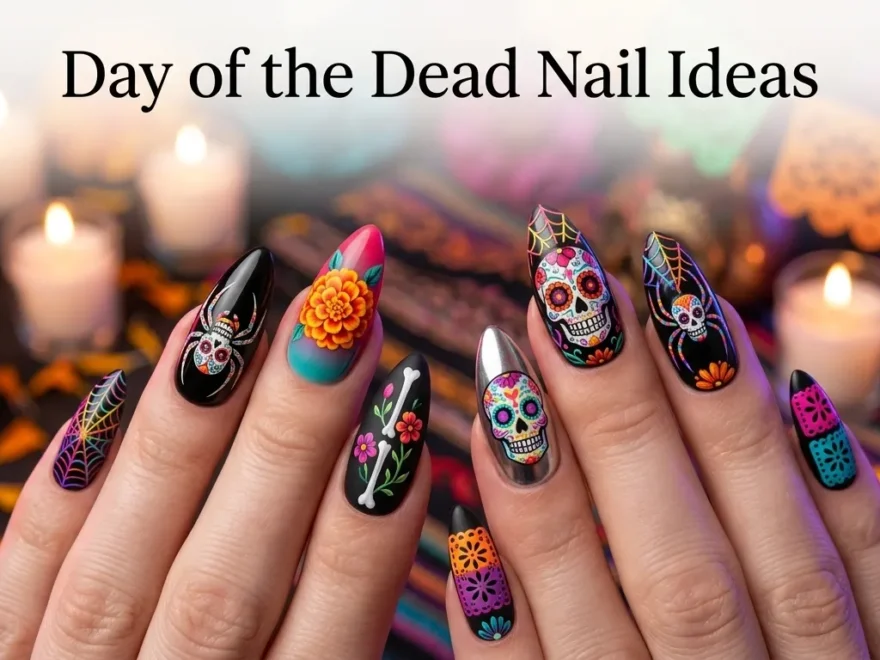Day of the Dead Nail Ideas