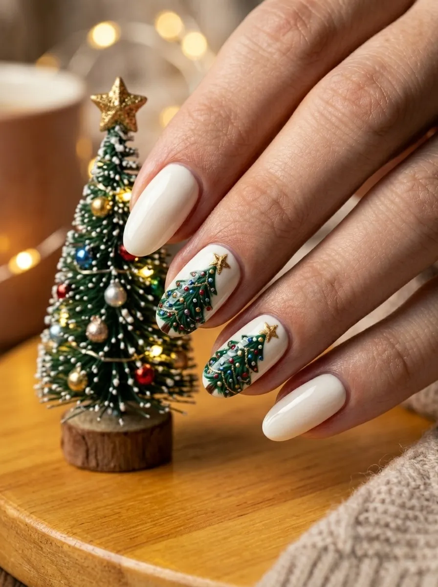 Christmas Tree Nails