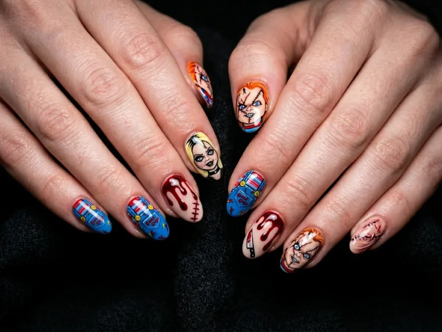 Chucky Nail Ideas