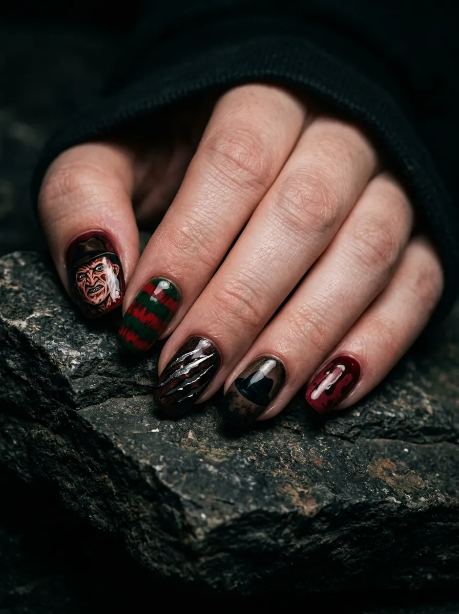 Full Horror Story Nails