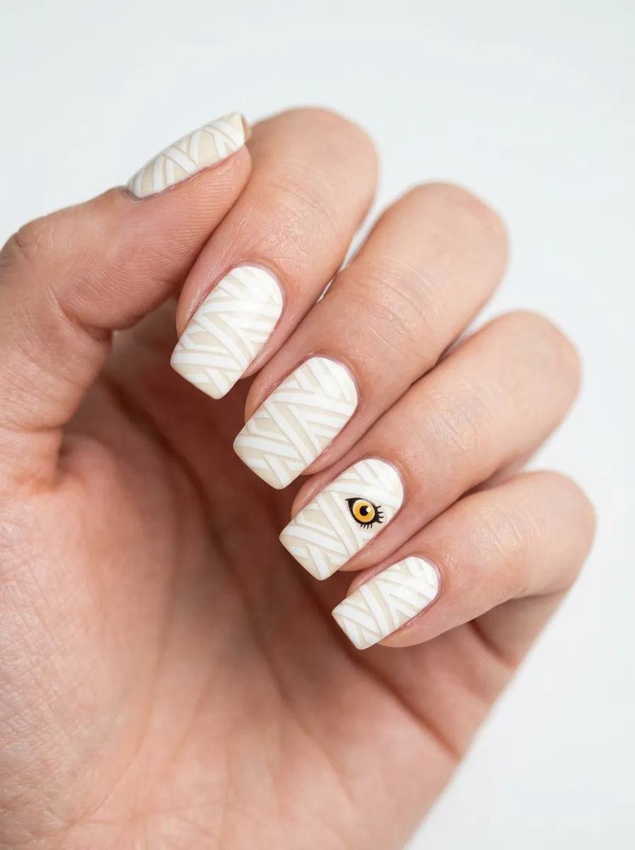 Mummy Nails with Stamping Plates