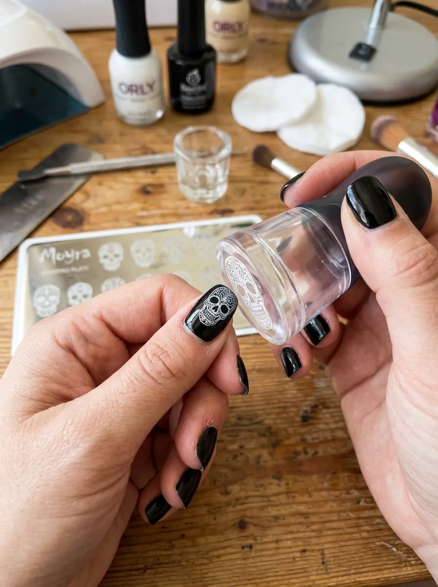 Skull Nail Stamps