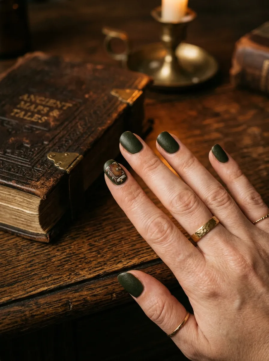Spell Book Nails