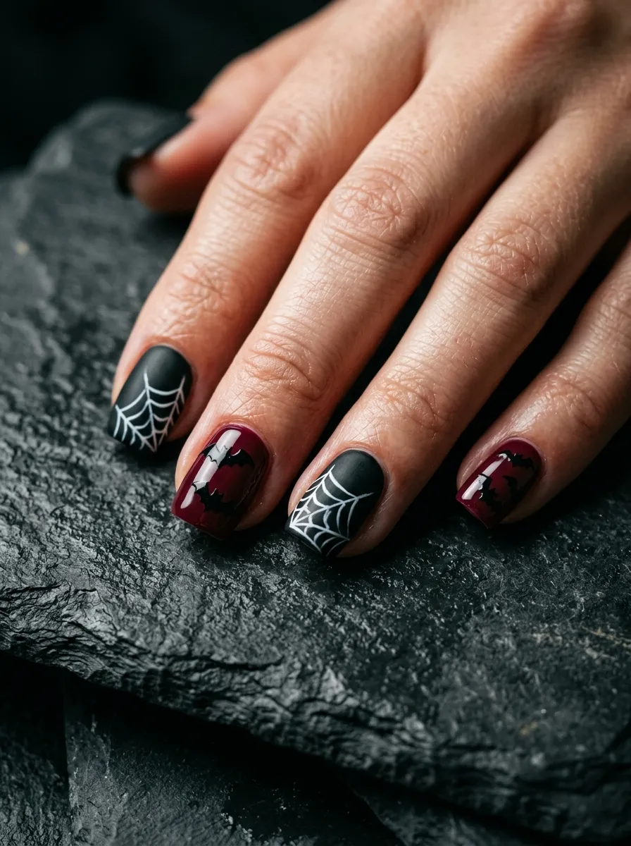 Spider Web and Bat Nail Combo