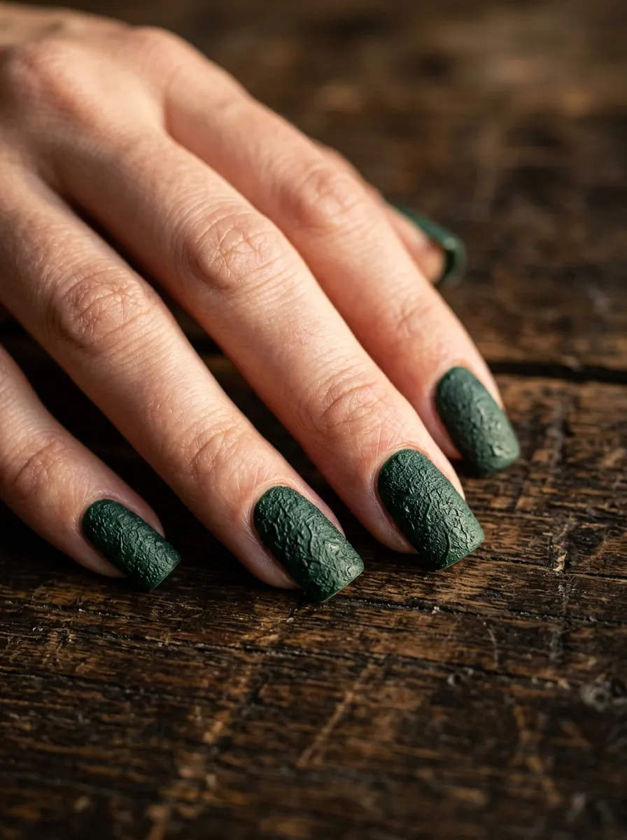 Textured Skin Effect Nails