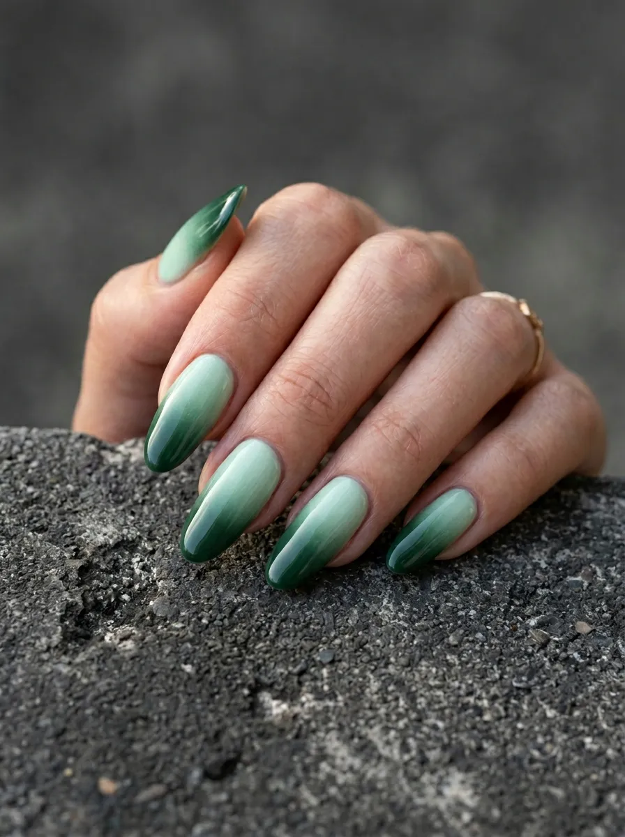 Zombie Green Ombre