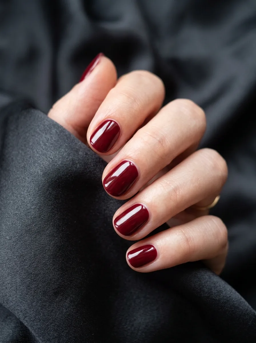 Deep Wine Red for Summer Evenings