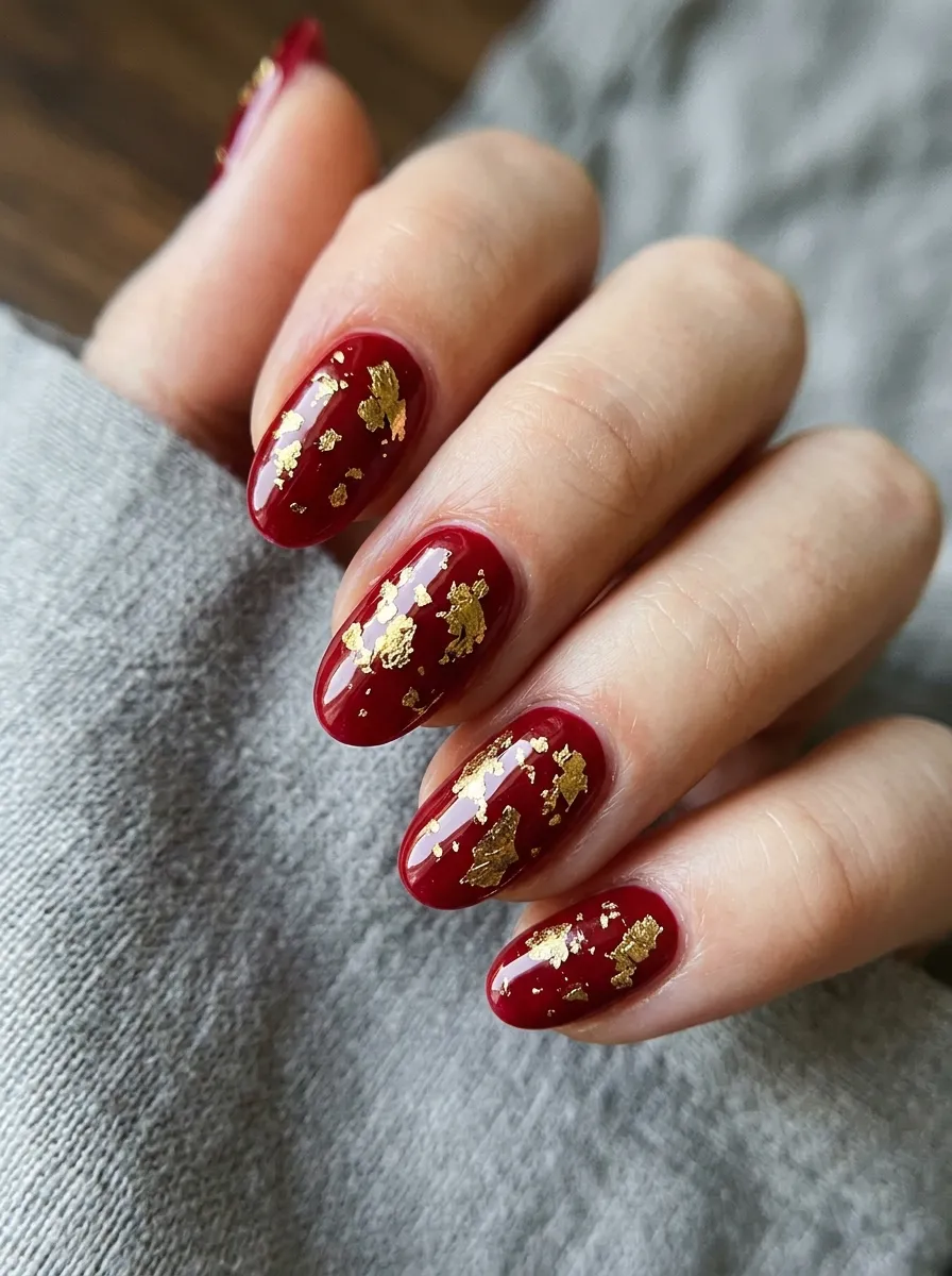 Red Foil Accents