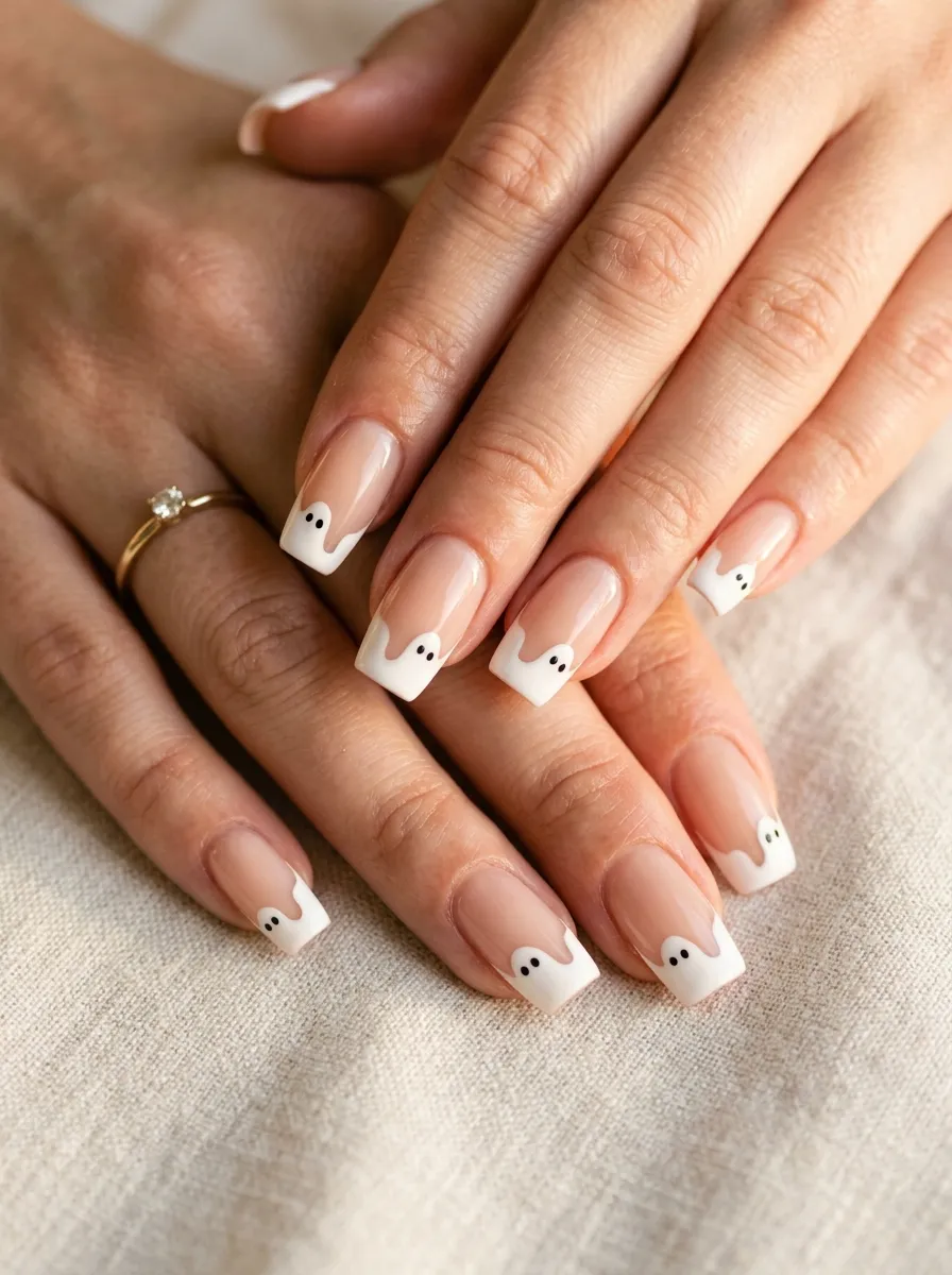 Ghost French Tips