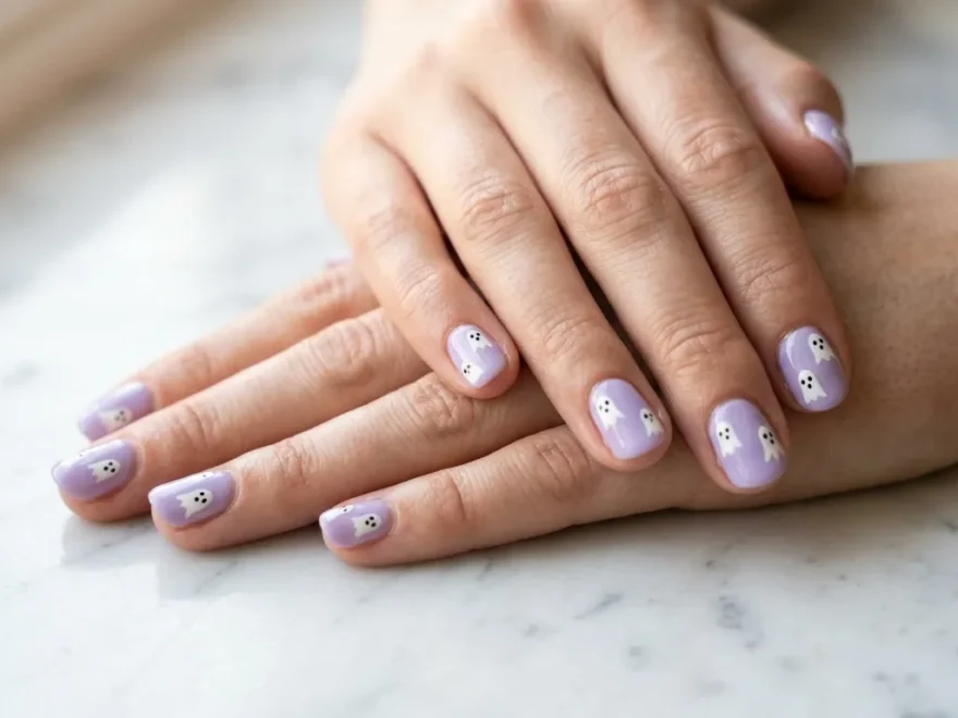Ghost Nail Ideas