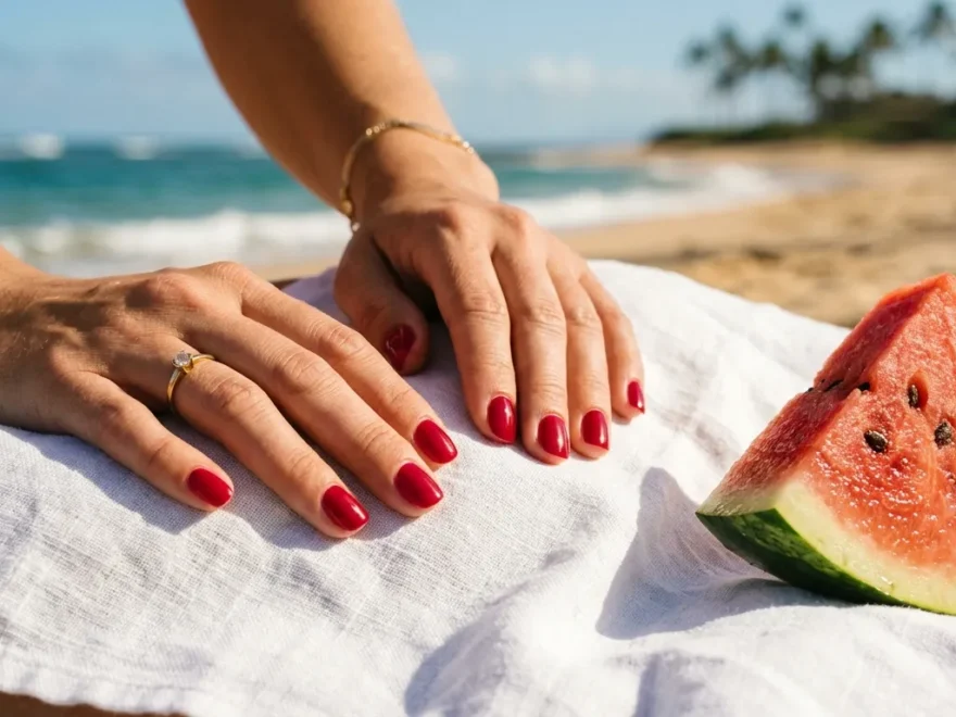 Red Summer Nails ideas