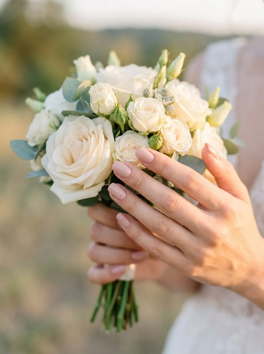 Soft Nude Nails