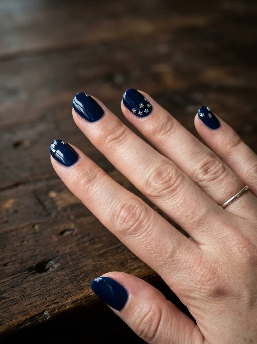 Star Studded Nails