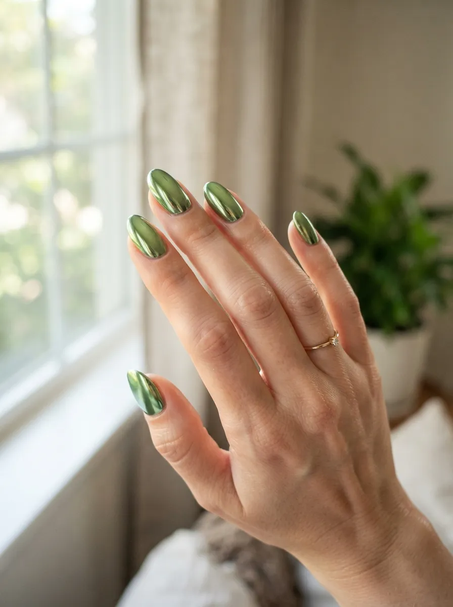 Matcha Green with Chrome Finish