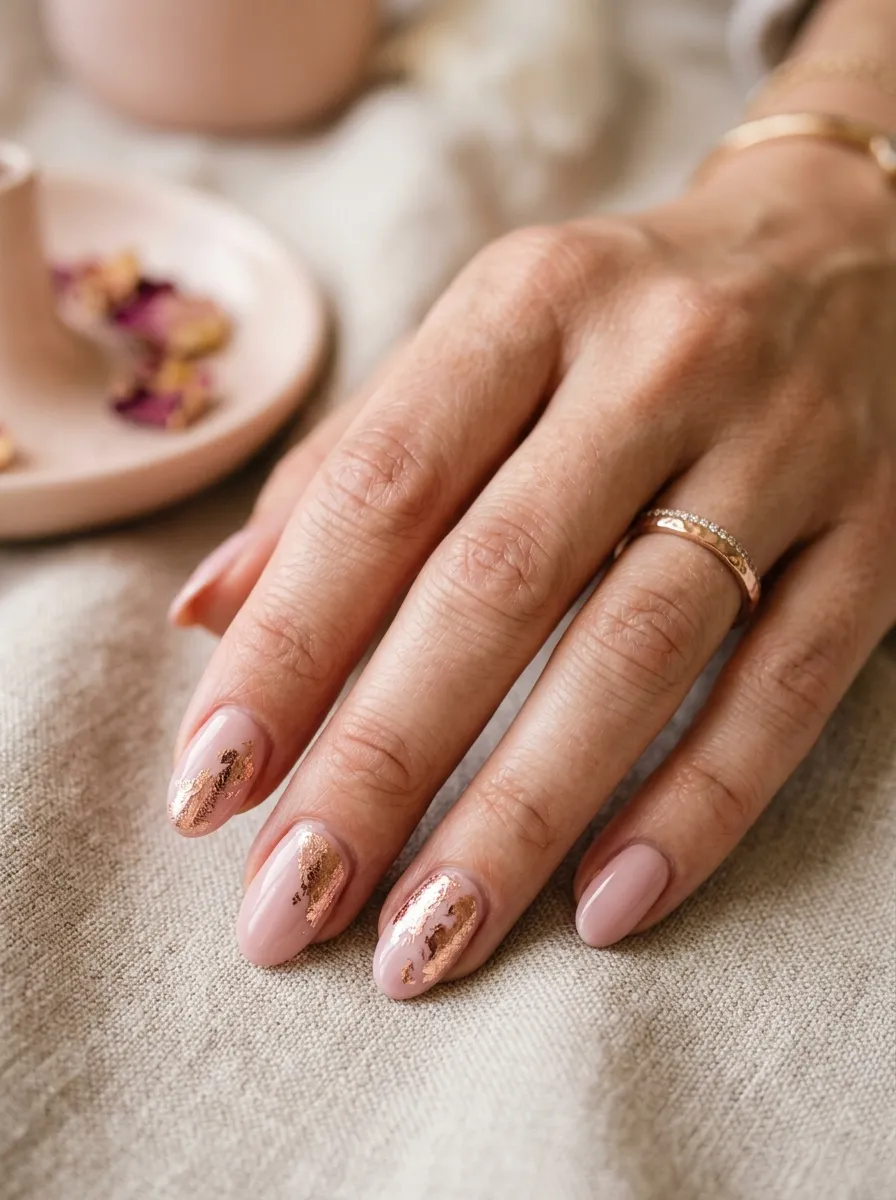 Rose Gold Foil Details