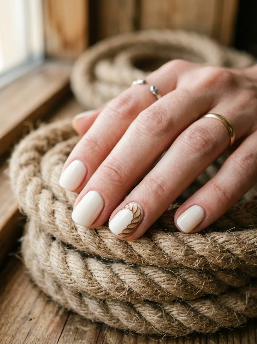 Braided Rope Nail Art