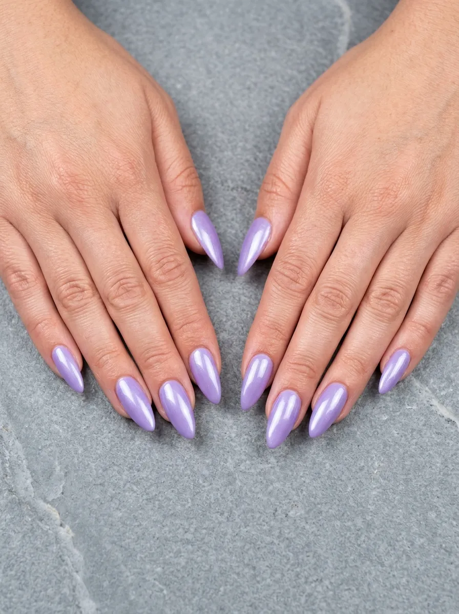 Pointed Oval Nails