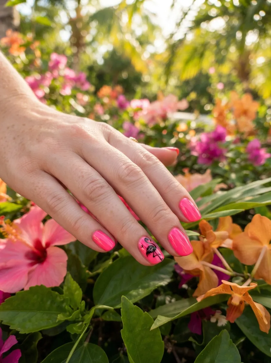 Flamingo Pink Accent