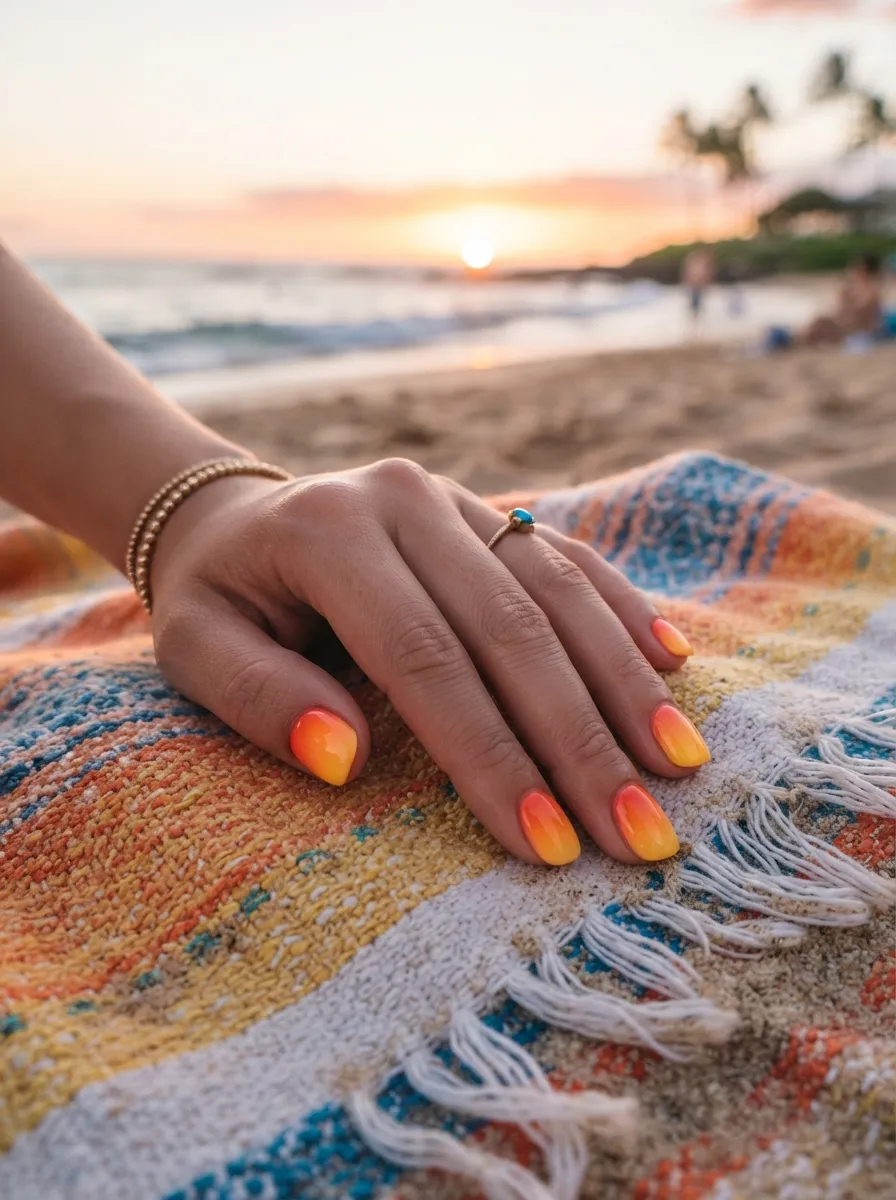 Aloha Orange Sunset